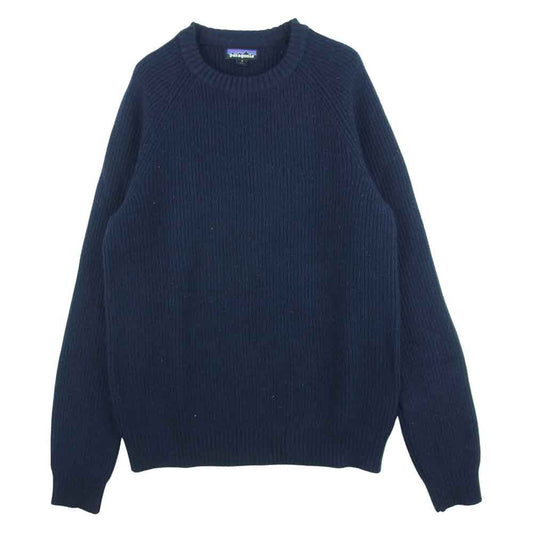 patagonia パタゴニア 17AW 50770 Recycled Wool Crewneck Sweater ニット ウール セーター ネイビー系 S【中古】