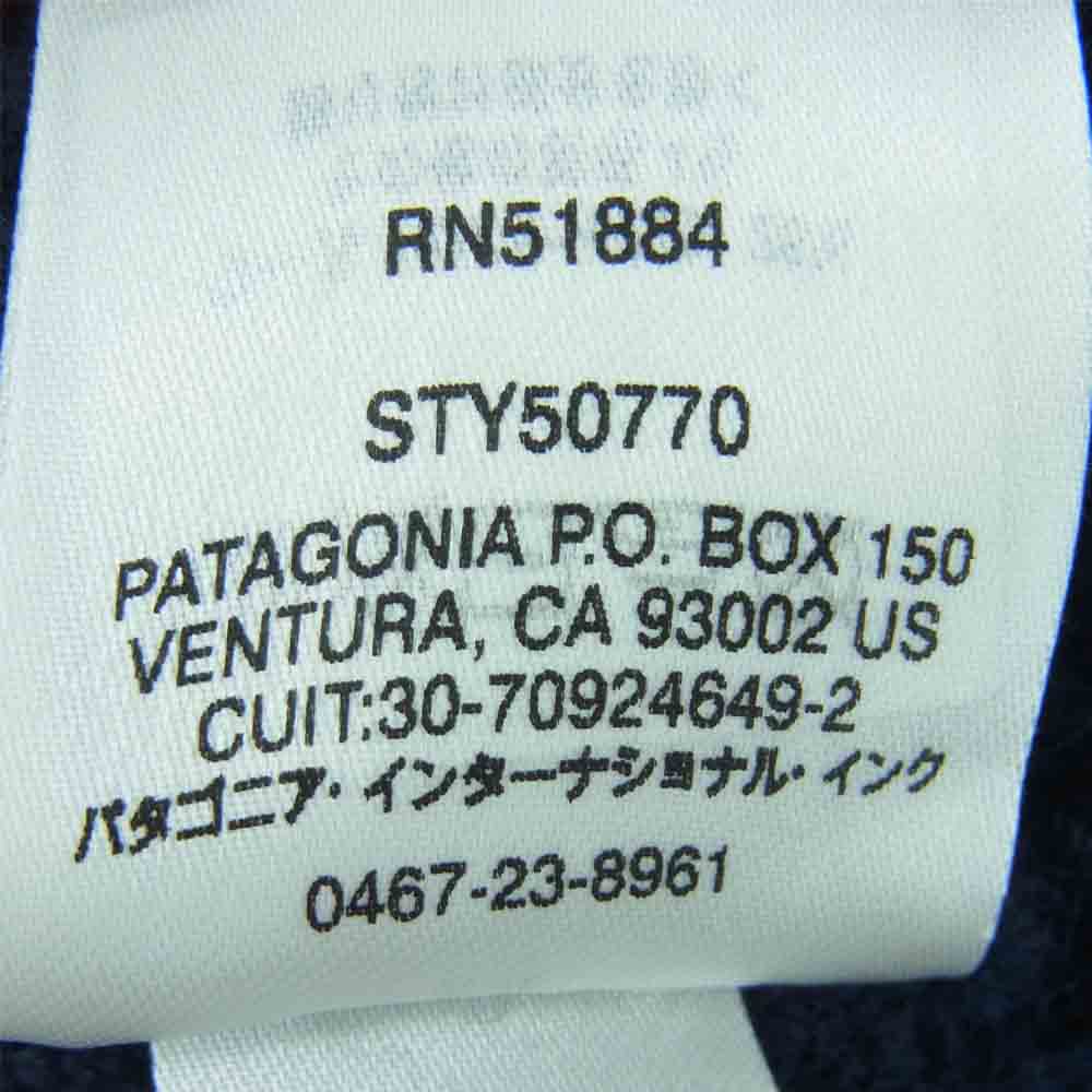 patagonia パタゴニア 17AW 50770 Recycled Wool Crewneck Sweater ニット ウール セーター ネイビー系 S【中古】
