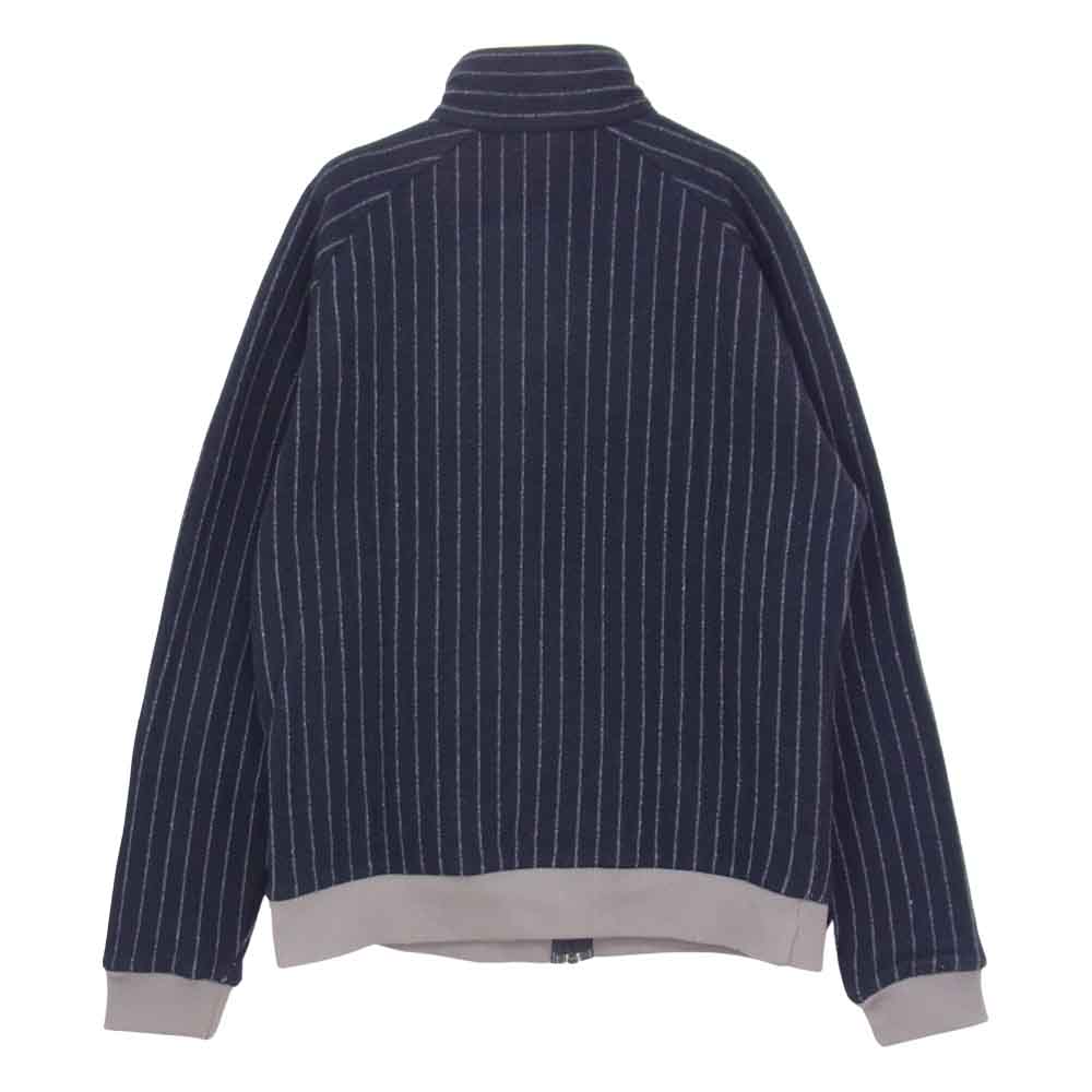 patagonia パタゴニア 08AW 20300 USA製 旧タグ 白タグ 復刻 QUILT AGAIN JKT キルトアゲインジャケット ストライプ ネイビー系 M【中古】