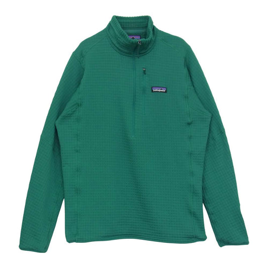 patagonia パタゴニア 40110 R1 プルオーバー ハーフジップ フリース グリーン系 M【中古】