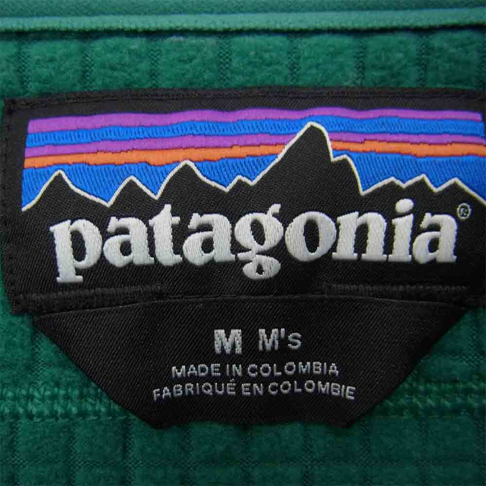 patagonia パタゴニア 40110 R1 プルオーバー ハーフジップ フリース グリーン系 M【中古】
