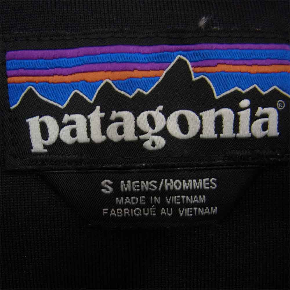 patagonia パタゴニア 17AW 23790 POLARTEC CROSSTREK HOODIE クロストレック フーディ ジップ パーカー ブラック系 S【中古】