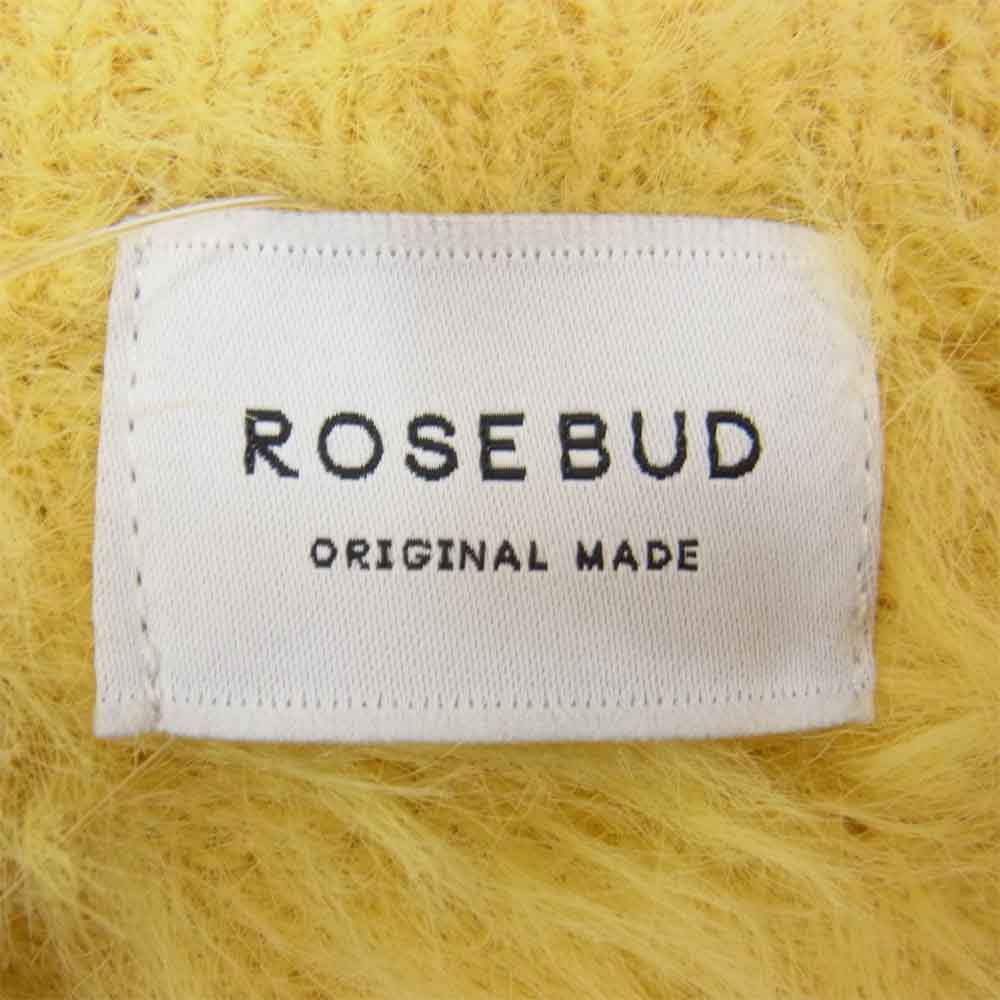 ROSE BUD ローズバッド 600-8214041 ワーナーブラザーズ ルーニーテューンズ トゥイーティー フェザーヤーン ニット イエロー系 F【新古品】【未使用】【中古】