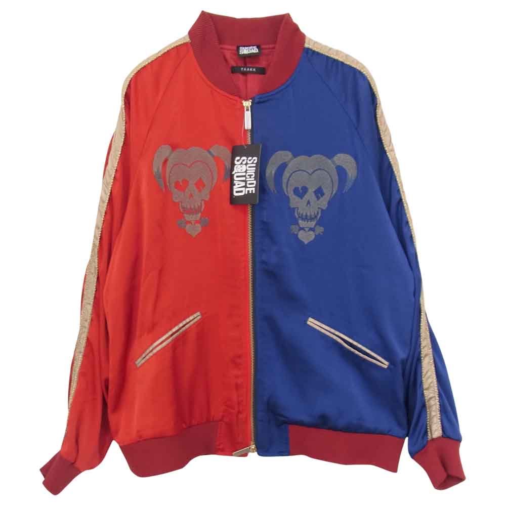 ターク 16AW TA16AW-SS001 SUICIDE SQUAD スーサイドスクワッド  ハーレイクイン スカジャン ジャケット マルチカラー系 F【新古品】【未使用】【中古】