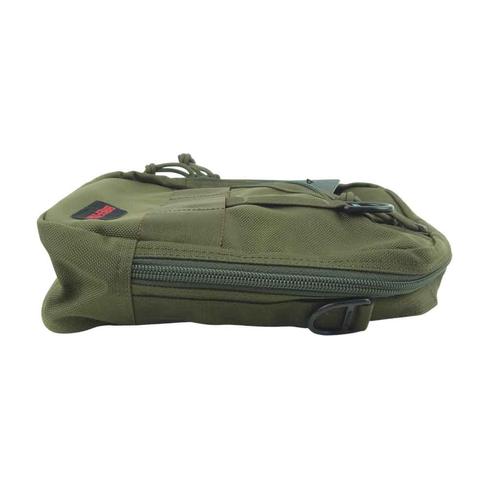 BRIEFING ブリーフィング BRM203L01-068-001 JET TRIP 3RD SHOULDER ショルダー バッグ カーキ系【新古品】【未使用】【中古】
