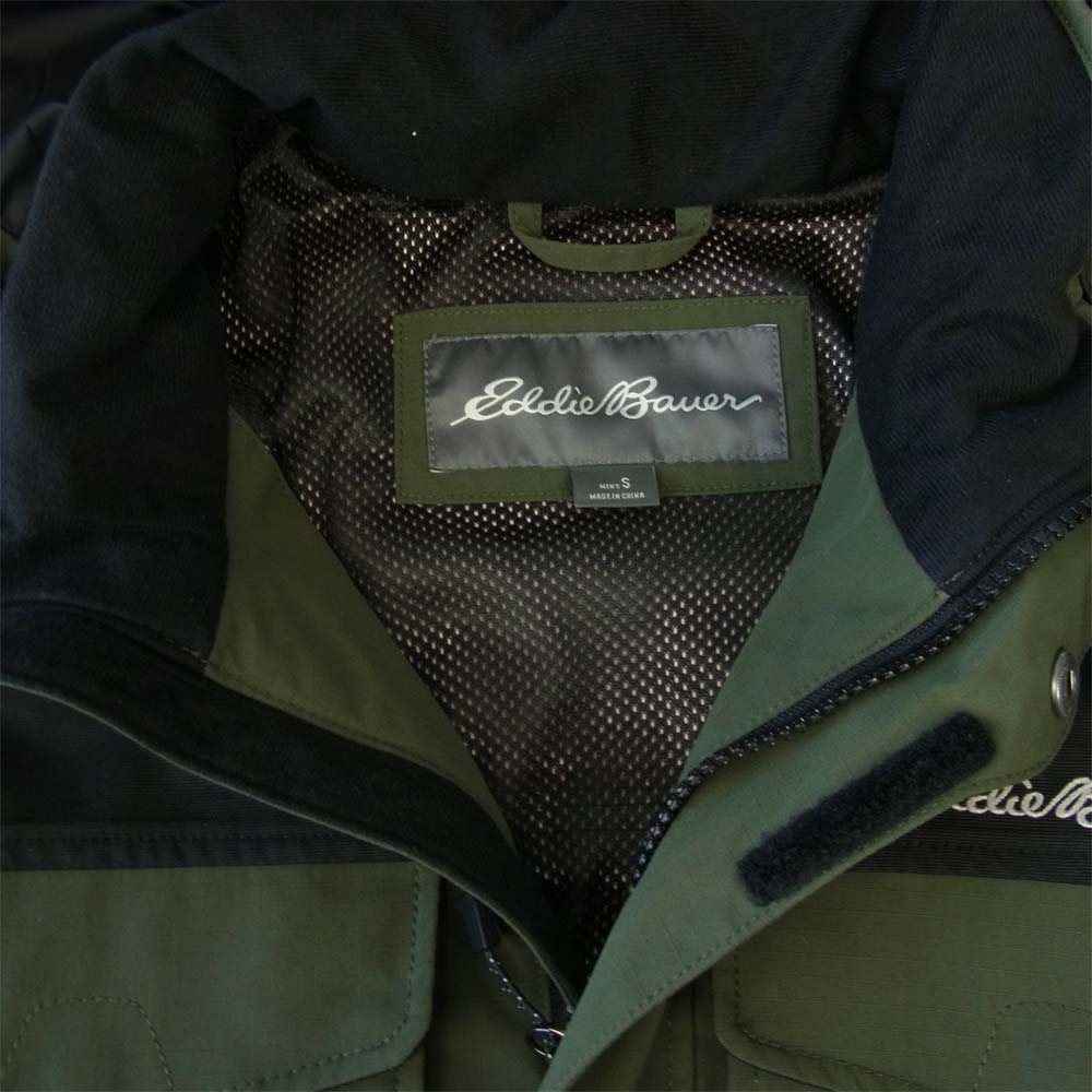 Eddie Bauer エディー・バウアー Chopper Jacket Black チョッパー ジャケット カーキ カーキ系 S【中古】