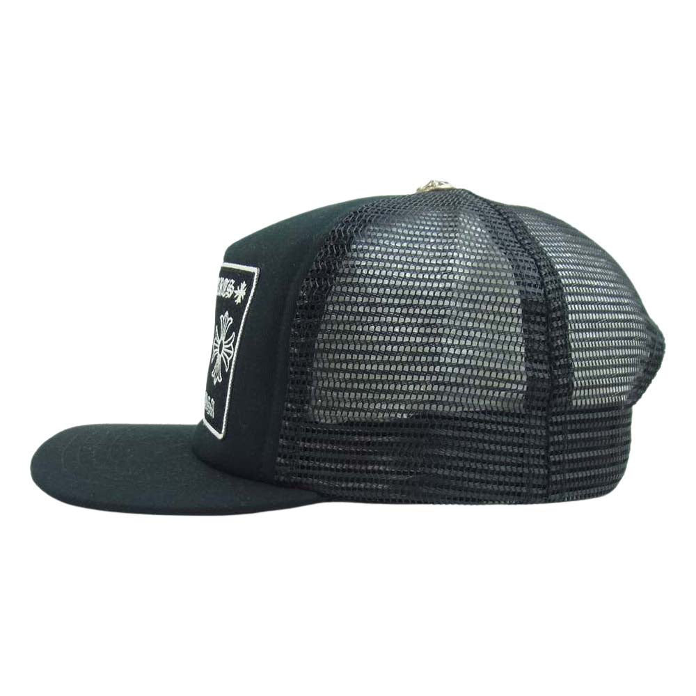 CHROME HEARTS クロムハーツ（原本無） CHプラス クロスボールメッシュ トラッカー キャップ ブラック系【中古】