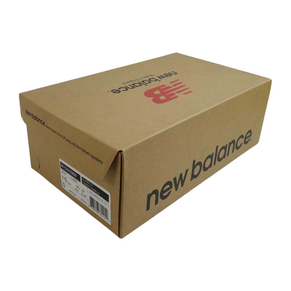 NEW BALANCE ニューバランス M1500SBW 英国製 M1500 スニーカー グレー系 US10【中古】