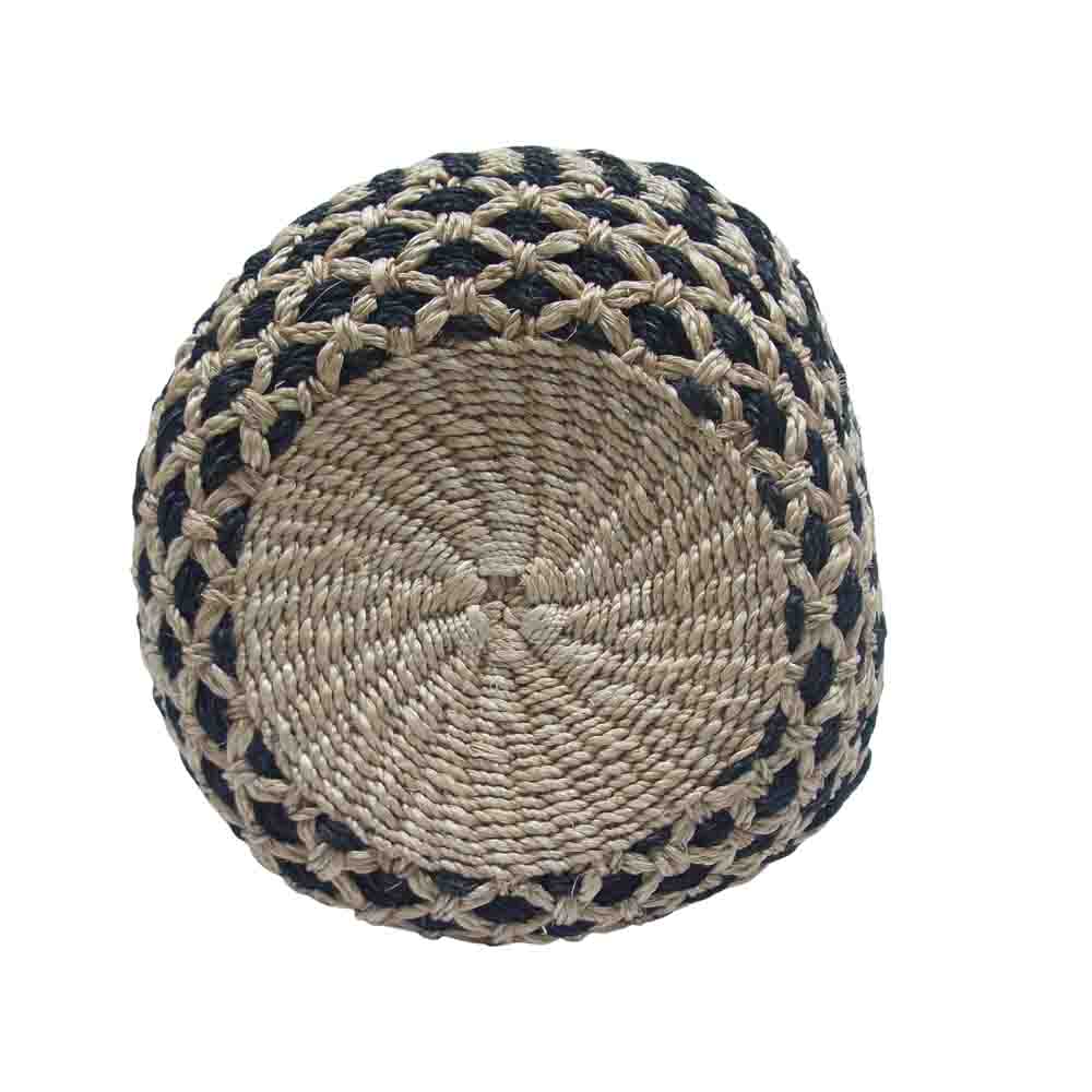 COMME des GARCONS コムデギャルソン tricot COMME DES GARCONS トリコ 21SS TG-K202 エステルウール スタッズ 天然草 カゴ バッグ ブラック系【美品】【中古】