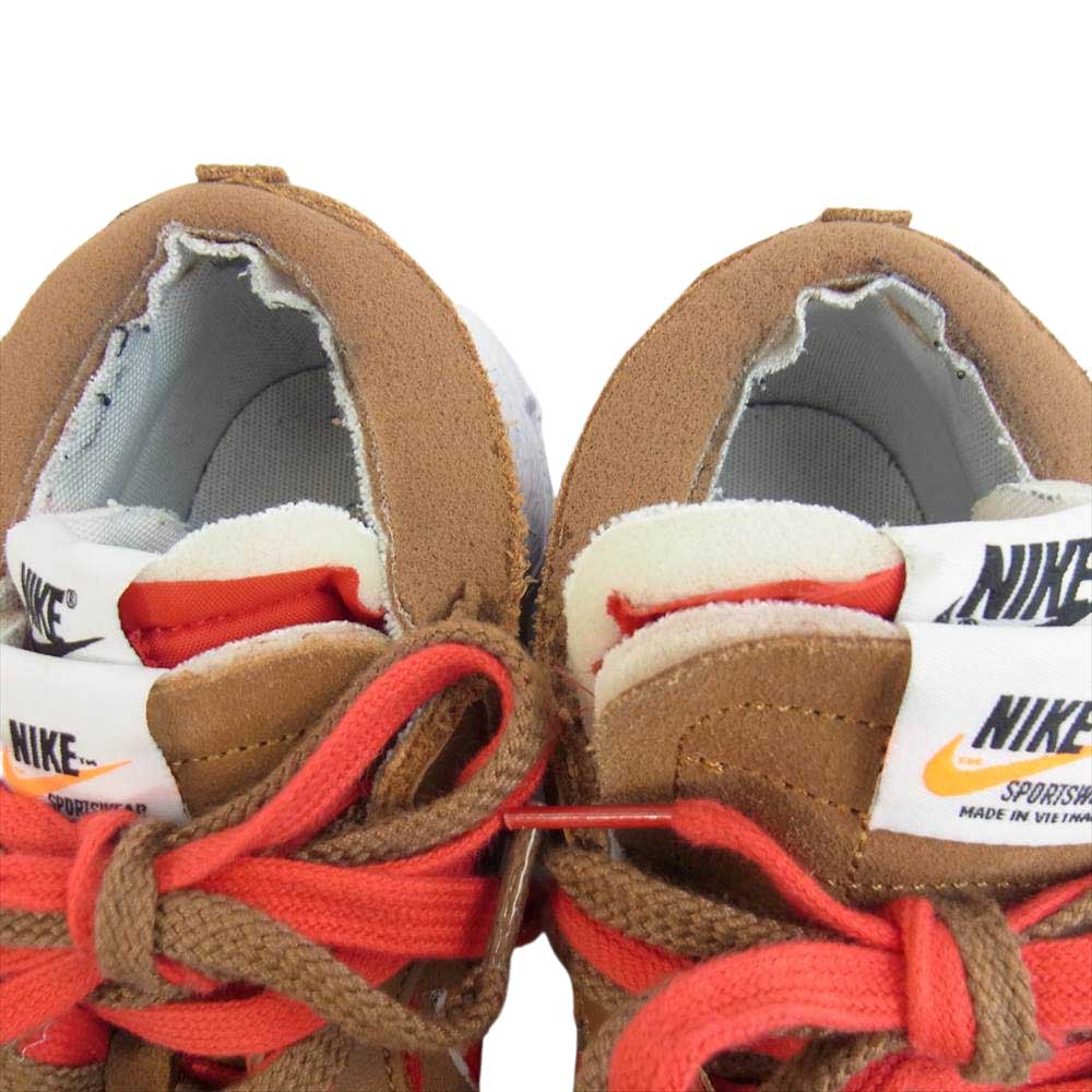 Sacai サカイ × SACAI サカイ DD1877-200 BLAZER LOW ブレザー ロー スニーカー ブラウン系 23.5cm【美品】【中古】