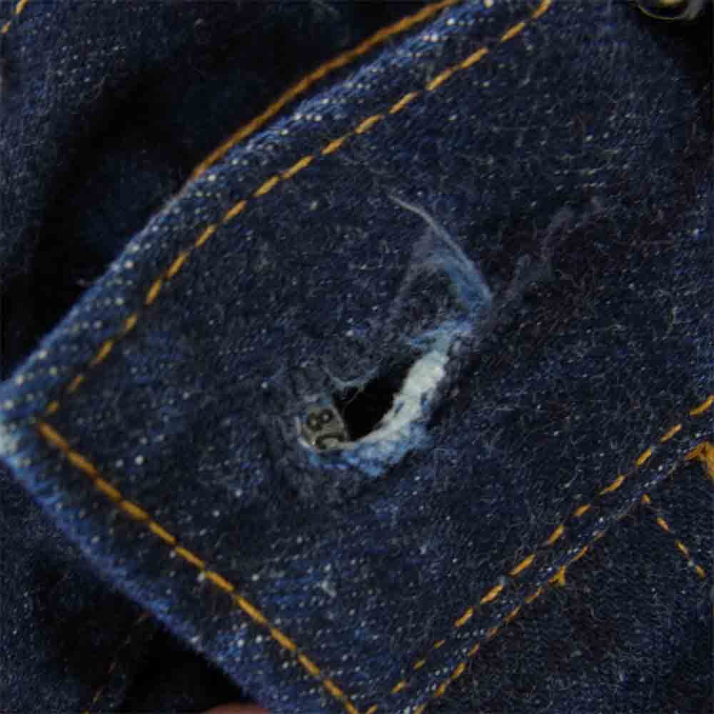 Levi's リーバイス 501 0003 98年 バレンシア製 復刻 501 XX  紙パッチ W34 デニム パンツ インディゴブルー系 34【中古】