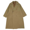 COMOLI コモリ 19SS P01-04005 WOOL GABARDINE DOUBLE BREASTED COAT ウールギャバ ダブルブレステッド コート ブラウン系 1【美品】【中古】