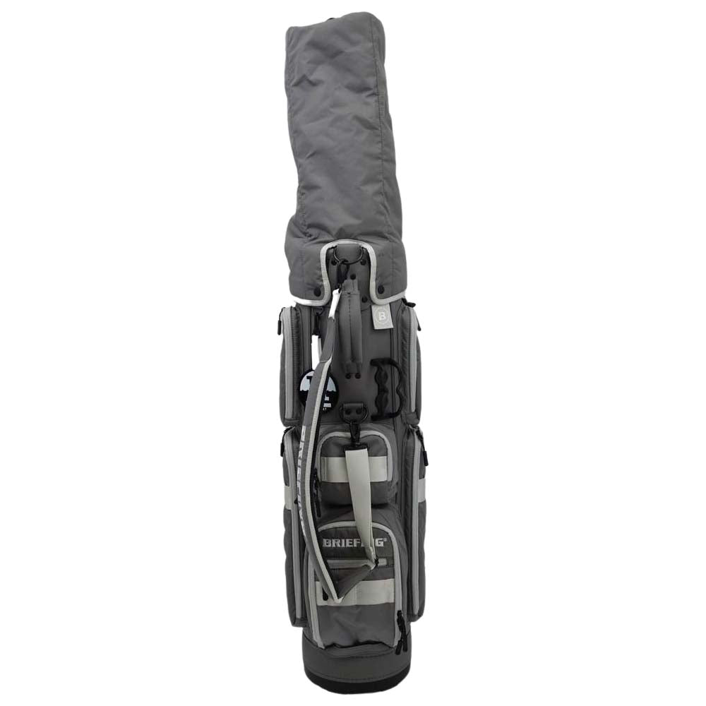 BRIEFING ブリーフィング BRG191D05 CR-6 テフロン加工 キャディバッグ ゴルフバッグ グレー グレー系【中古】