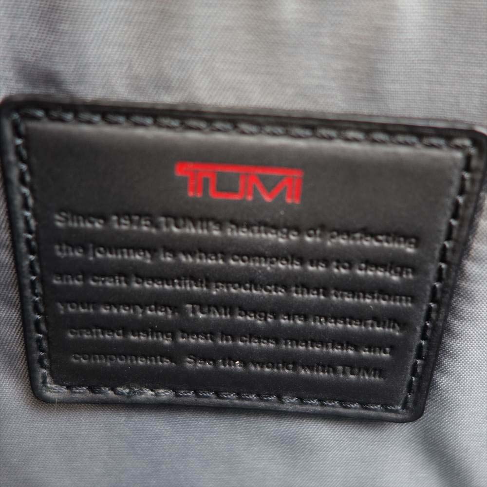 TUMI トゥミ 117321-1041 Expandable Organizer Laptop Brief Alpha 3 アルファ エクスパンダブル オーガナイザー レザー ブリーフケース ビジネスバッグ ブラック系【中古】