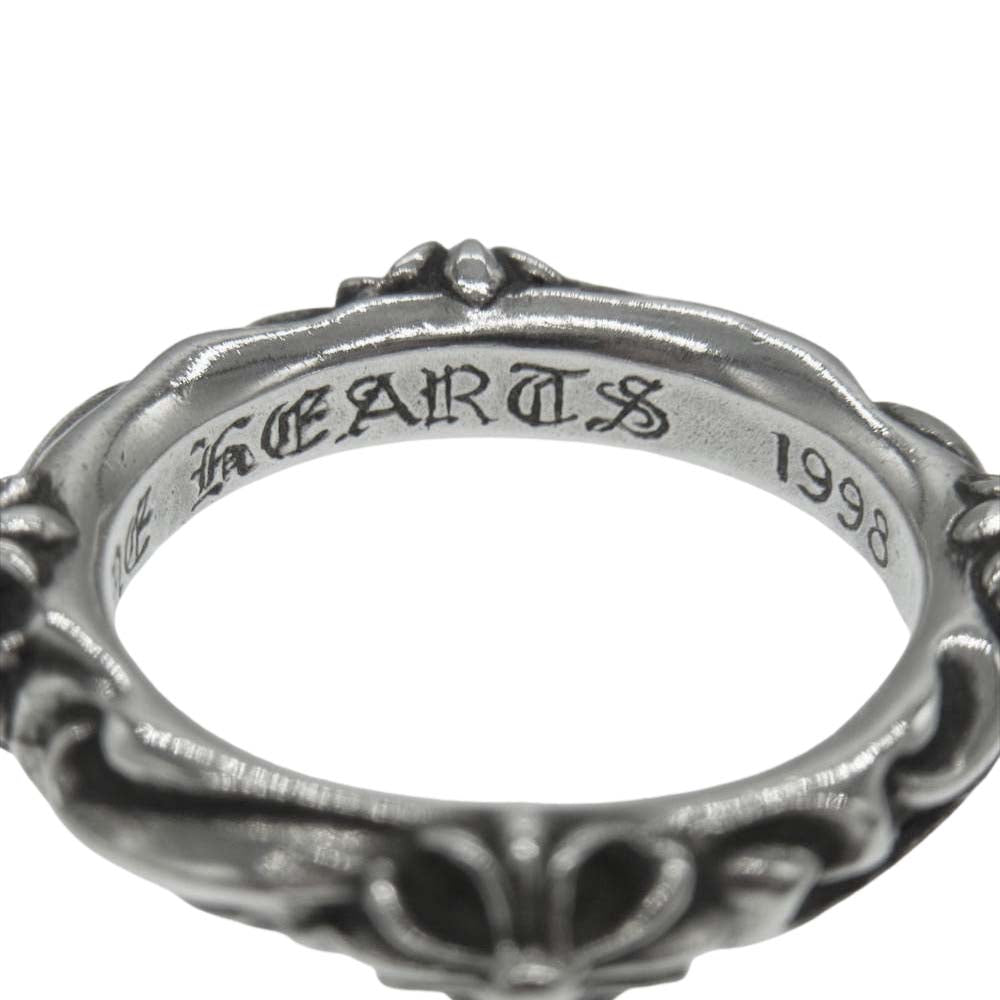 CHROME HEARTS クロムハーツ（原本無） SBT バンド リング シルバー系 18.5号【中古】