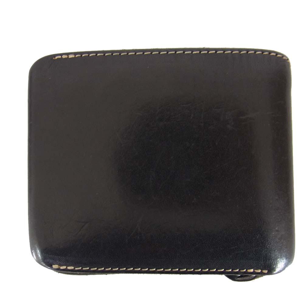 レッドムーン RRC 二つ折り レザー ショートウォレット 財布 ブラック系【中古】