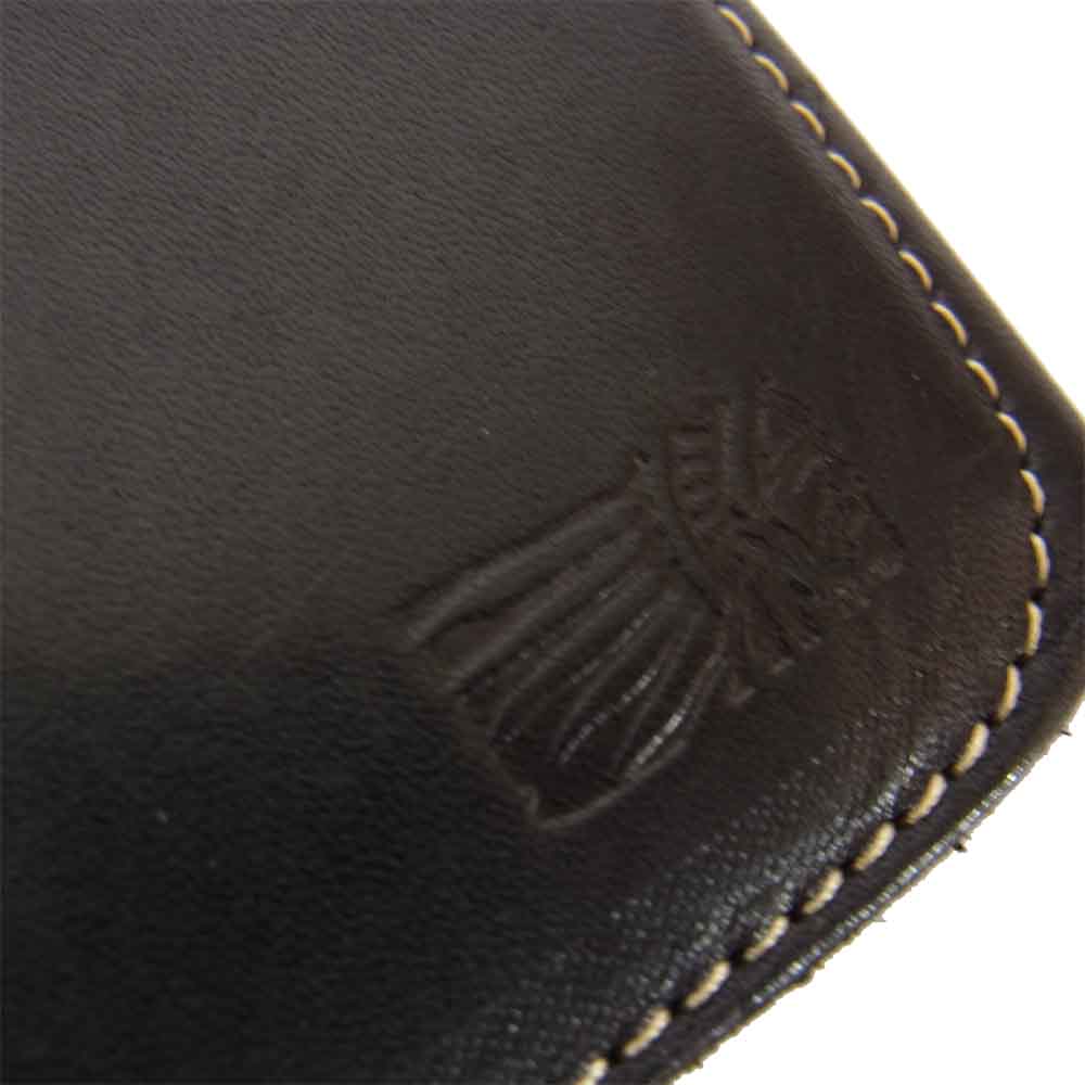 レッドムーン RRC 二つ折り レザー ショートウォレット 財布 ブラック系【中古】