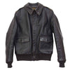 Buzz Rickson's バズリクソンズ BR80224 William Gibson Collection Black A-2 Long ウィリアム ギブソン ホースハイド フライト ジャケット ブラウン系 38【中古】