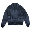 Buzz Rickson's バズリクソンズ BR80224 William Gibson Collection Black A-2 Long ウィリアム ギブソン ホースハイド フライト ジャケット ブラック系 38【中古】