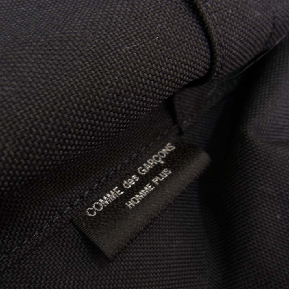 COMME des GARCONS HOMME PLUS コムデギャルソンオムプリュス PZ-K 206 BACK PACK バックパック デイパック リュック ブラック系【中古】