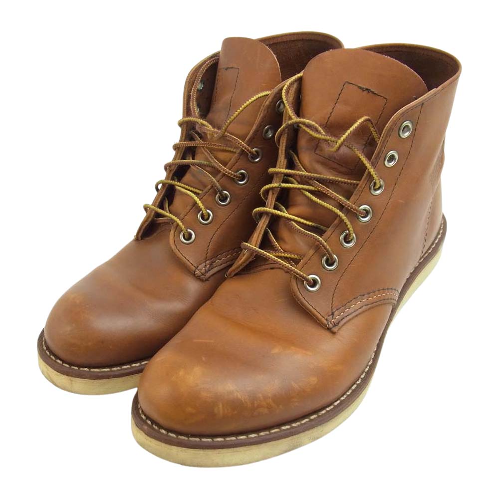 RED WING レッドウィング 9107 アイリッシュ セッター プレーン トゥ オロイジナル ブーツ ブラウン系 26.5cm【中古】