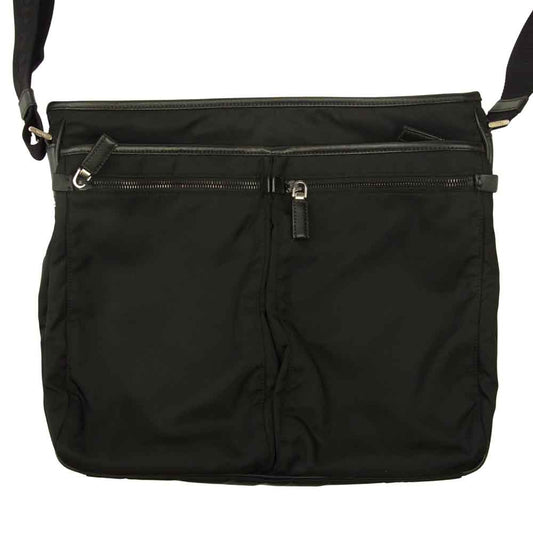 PRADA プラダ ナイロン ショルダー バッグ ブラック系【中古】