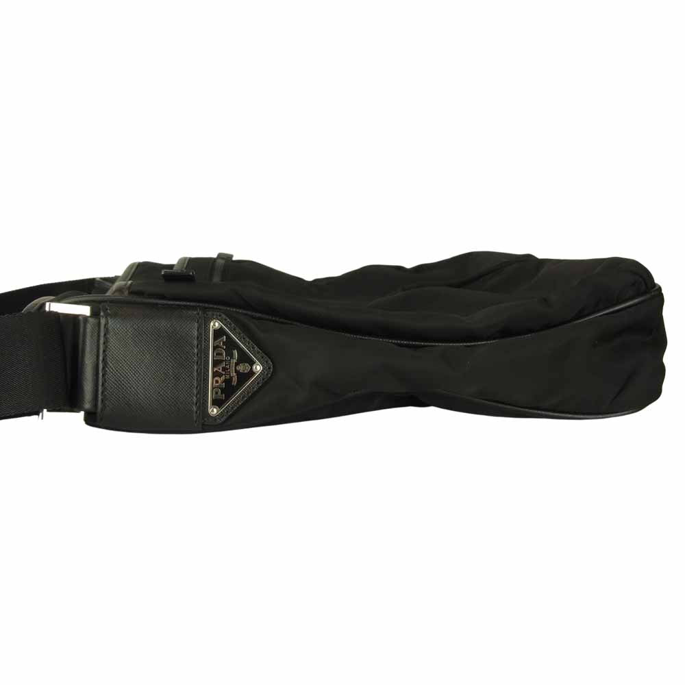 PRADA プラダ ナイロン ショルダー バッグ ブラック系【中古】