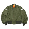 Buzz Rickson's バズリクソンズ BR13897 TYPE MA-1 D-TYPE GROUND CREW REFLECTOR CUSTOM フライトジャケット カーキ系 S【中古】