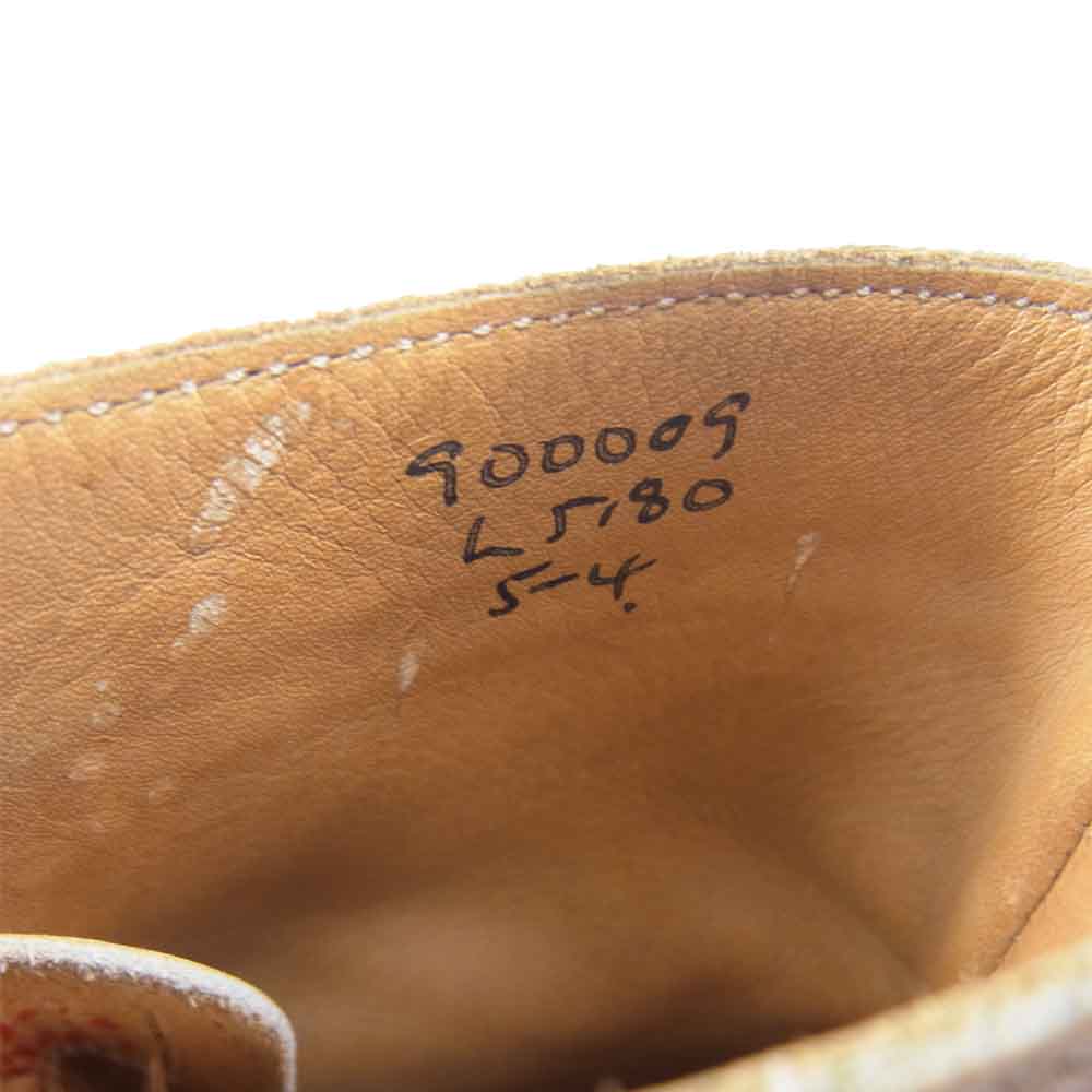 Tricker's トリッカーズ L5180 MALTON Brogue Boots モールトン レースアップ ブーツ ライトブラウン系 5【中古】