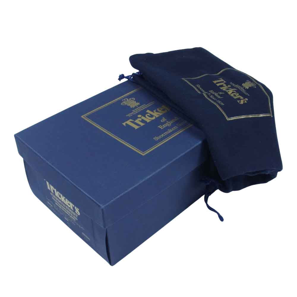 Tricker's トリッカーズ L5180 MALTON Brogue Boots モールトン レースアップ ブーツ ライトブラウン系 5【中古】