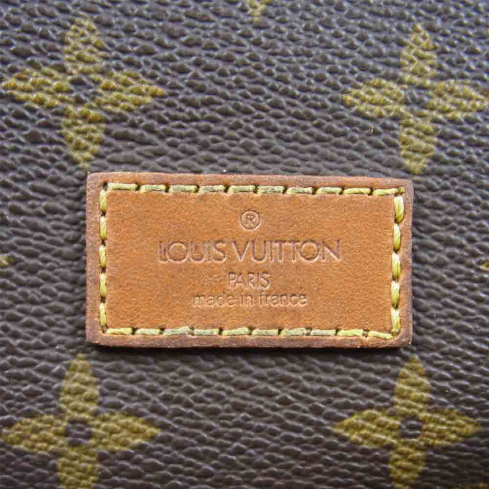 LOUIS VUITTON ルイ・ヴィトン モノグラム ソミュール30 ショルダー バッグ ダークブラウン系【中古】