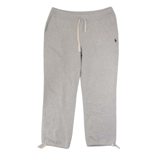POLO RALPH LAUREN ポロ・ラルフローレン ロゴ刺繍 スウェット パンツ グレー系 L【中古】