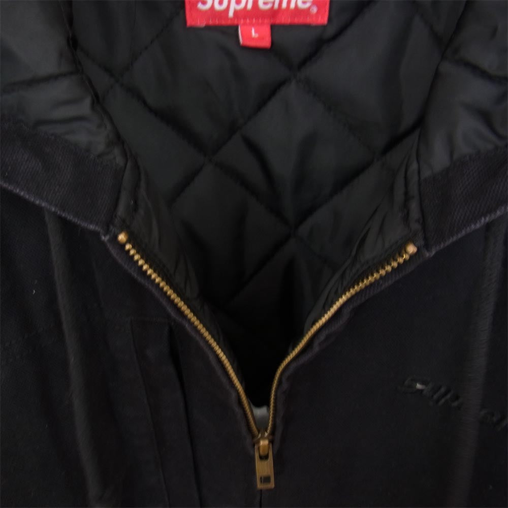 Supreme シュプリーム 20SS canvas hooded work jacket キャンバス
