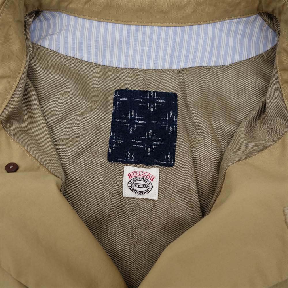 VISVIM ビズビム 0219905013008 GREASE MONKEY COAT I.C.T. ペイント加工 グレイス モンキー コート ベージュ系 1【美品】【中古】