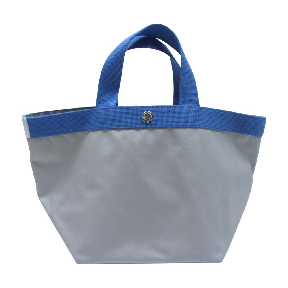 Herve Chapelier エルベ・シャプリエ 707CD 限定カラー 舟型 トート バッグ マスティック × ミョゾティスブラン M【美品】【中古】