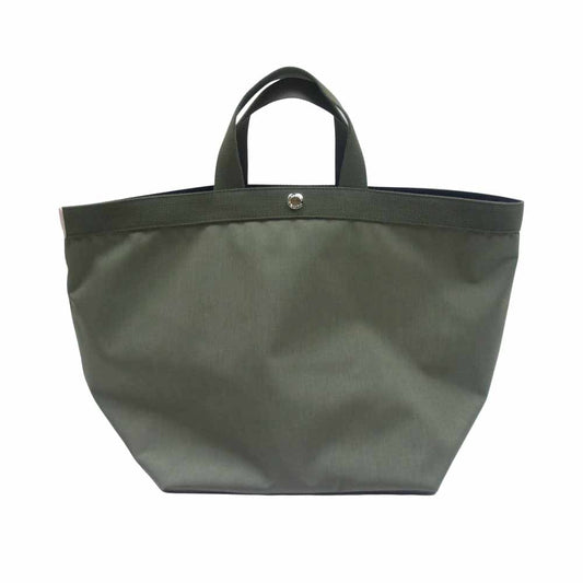 Herve Chapelier エルベ・シャプリエ 725CD 限定カラー 舟型 トート バッグ ムース×ムース ドラジェ L【極上美品】【中古】