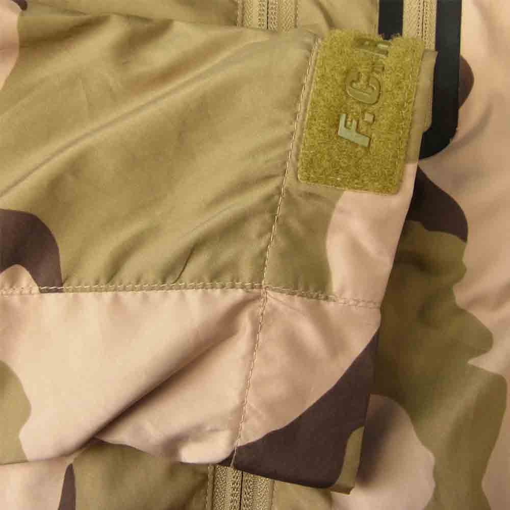 F.C.R.B. エフシーアールビー FCRB-167013 CAMOUFLAGE PRACTICE JACKET カモフラージュ柄 プラクティス ジャケット ベージュ系 S【中古】