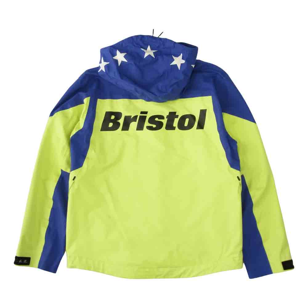 F.C.R.B. エフシーアールビー FCRB-170016 TOUR JACKET ツアー ジャケット イエロー系 ブルー系 S【中古】