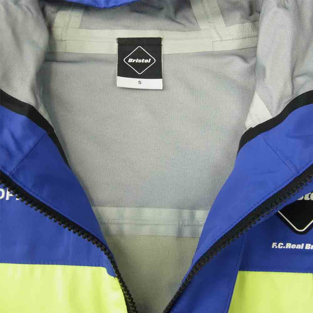 F.C.R.B. エフシーアールビー FCRB-170016 TOUR JACKET ツアー ジャケット イエロー系 ブルー系 S【中古】