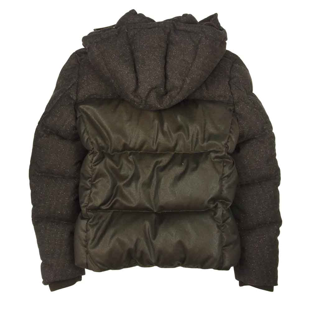 1piu1uguale3 ウノピュウノウグァーレトレ MRB023 × DUVETICA デュベティカ hooded down jacket フーディ― ダウン ジャケット ブラウン系 5【中古】