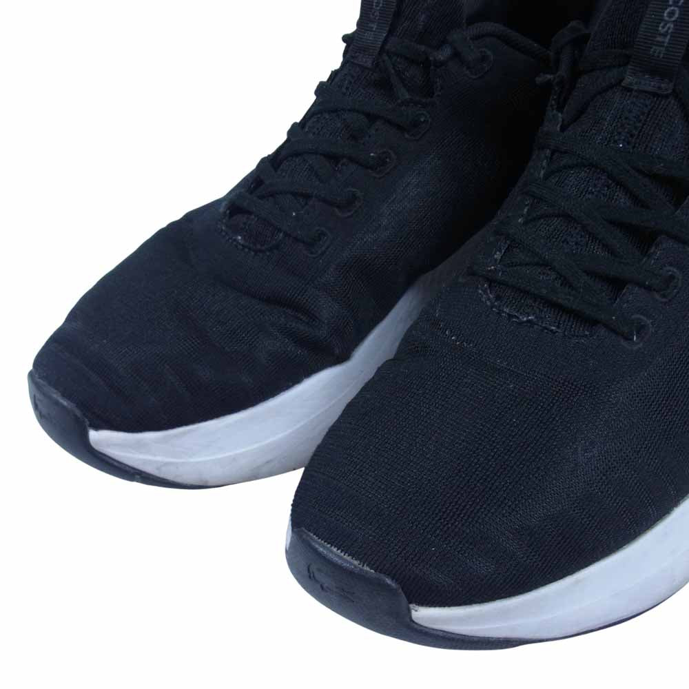LACOSTE ラコステ Court-Drive Fly Textile Trainers ロゴ ローカット スニーカー ブラック系 US10.5【中古】
