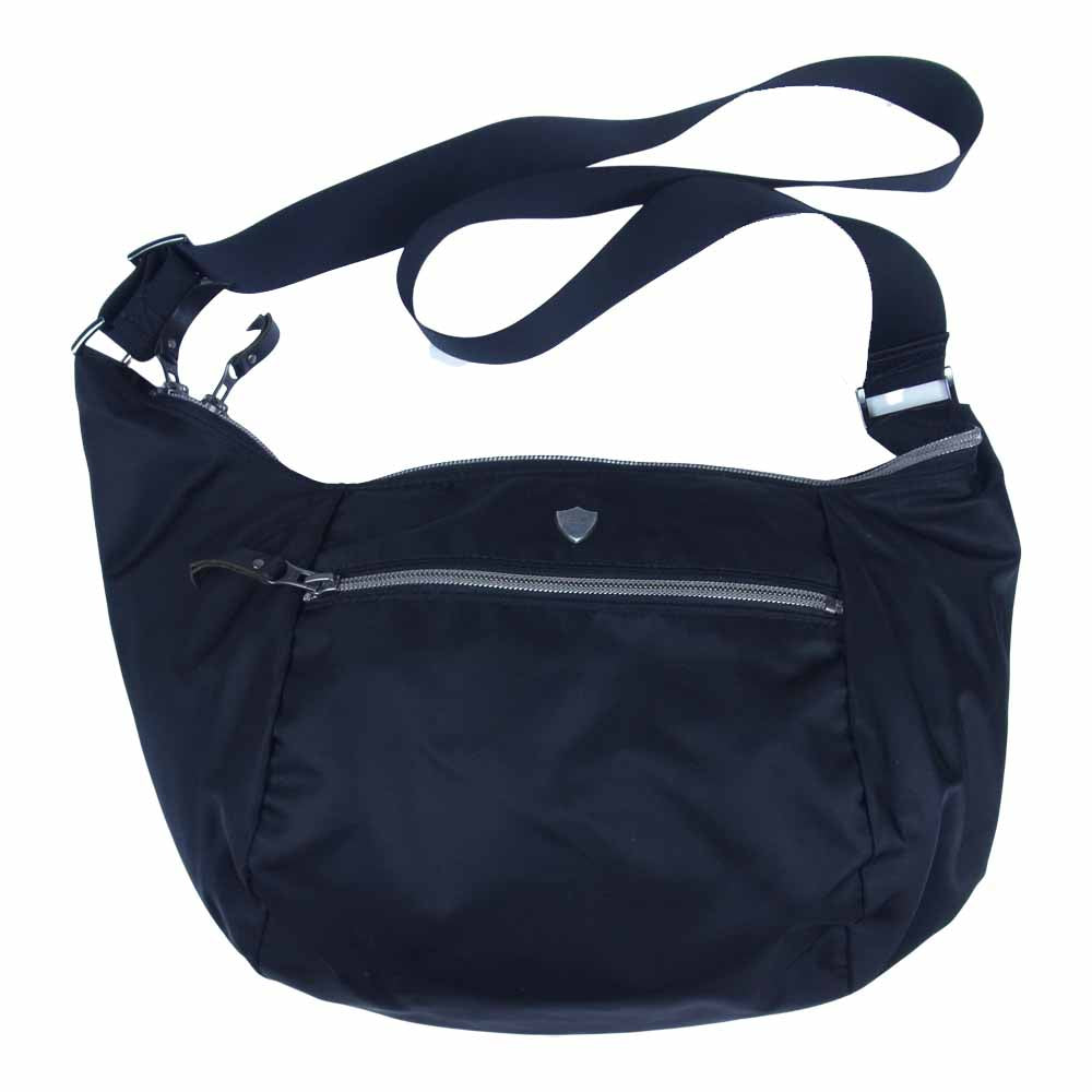 GARNI ガルニ BANANA バナナ ショルダー バッグ ブラック系【美品】【中古】