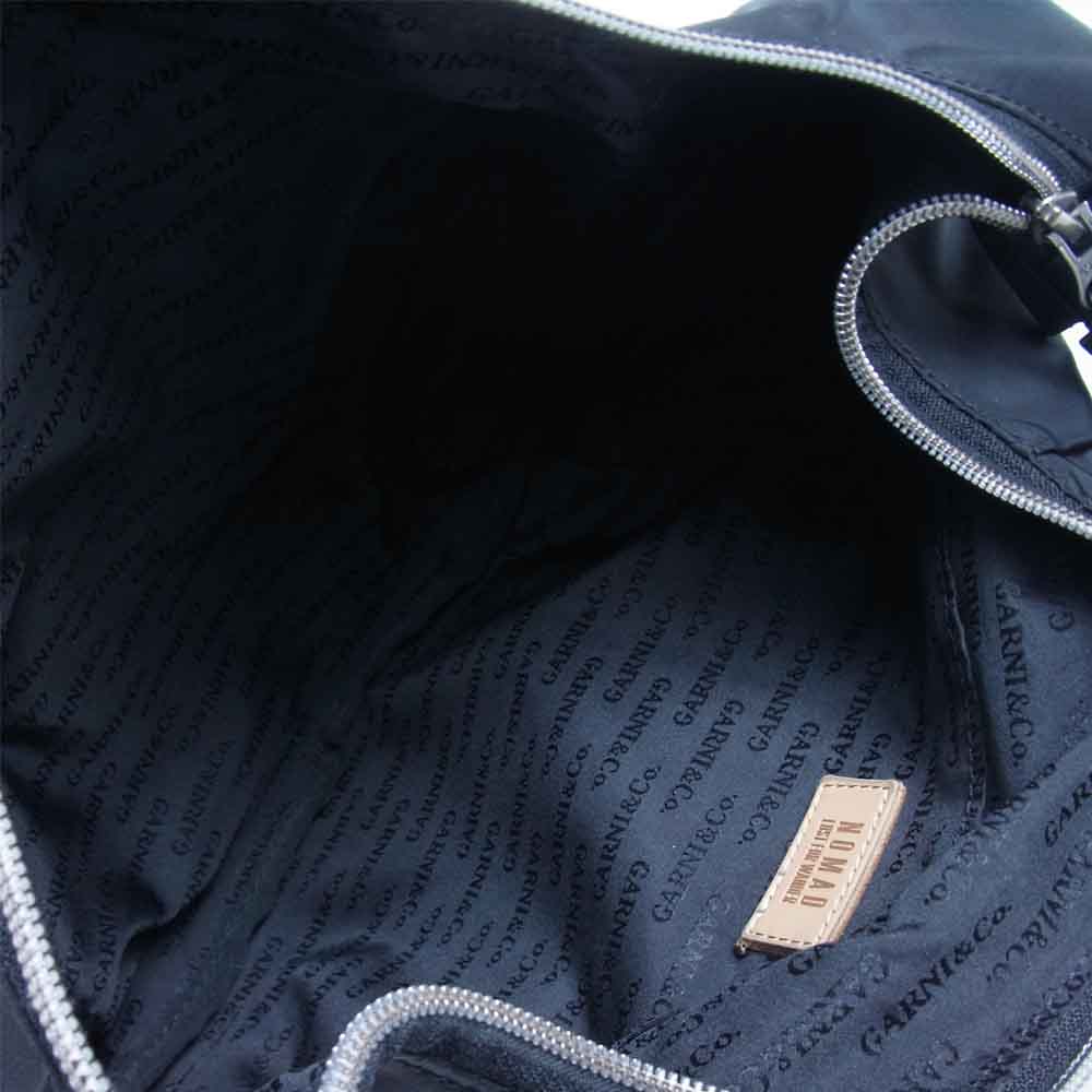 GARNI ガルニ BANANA バナナ ショルダー バッグ ブラック系【美品】【中古】