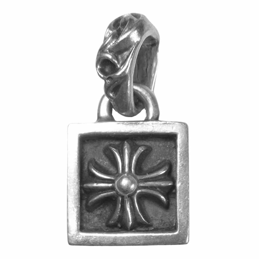 CHROME HEARTS クロムハーツ（原本無） FRAMED CH PLUS フレームド CHプラス チャーム シルバー系【中古】