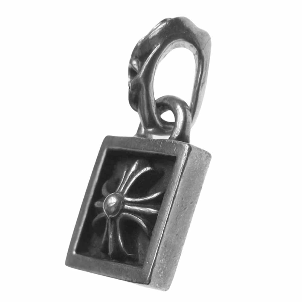CHROME HEARTS クロムハーツ（原本無） FRAMED CH PLUS フレームド CHプラス チャーム シルバー系【中古】