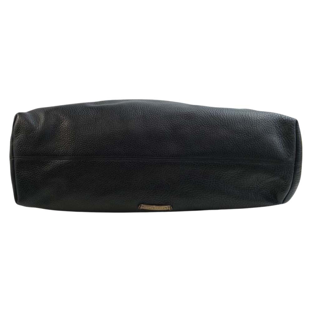 CHROME HEARTS クロムハーツ（原本有） TOTE W/SNP 3CMTRY PTCHS 3セメタリー レザー トート バッグ ブラック系【中古】