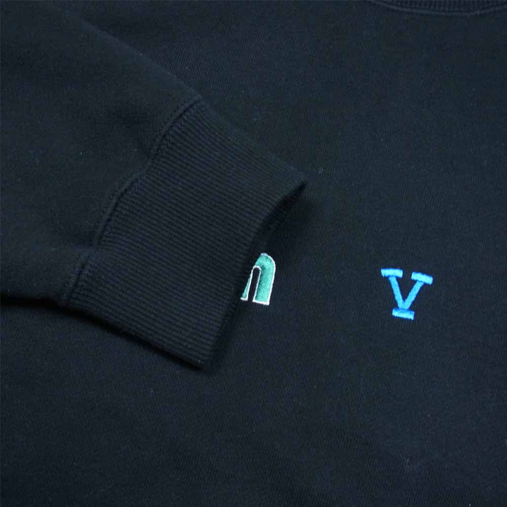 ザ コンビニ × fragment design フラグメント クルー スウェット ブラック系 M【中古】