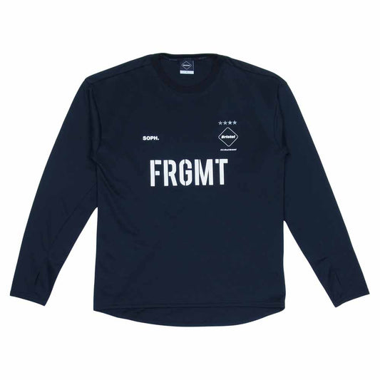 F.C.R.B. エフシーアールビー 18AW FCRB-189116 × fragment design フラグメント L/S TRANING TOP トレーニング トップ  ブラック系 S【中古】