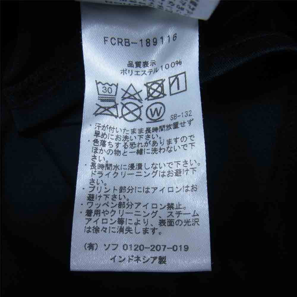 F.C.R.B. エフシーアールビー 18AW FCRB-189116 × fragment design フラグメント L/S TRANING TOP トレーニング トップ  ブラック系 S【中古】