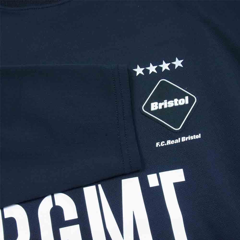 F.C.R.B. エフシーアールビー 18AW FCRB-189116 × fragment design フラグメント L/S TRANING TOP トレーニング トップ  ブラック系 S【中古】